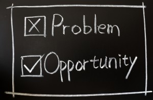 Problem and opportunity check boxes